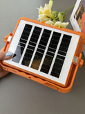 چراغ خورشیدی سولار Solar LED Light اورجینال 4 باتری 288 لامپ ضدآب