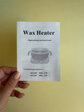 دستگاه ذوب وکس سیلیکونی تاشو Wax Warmer اورجینال | موم گرم کن 400 میلیلیتری 100 وات
