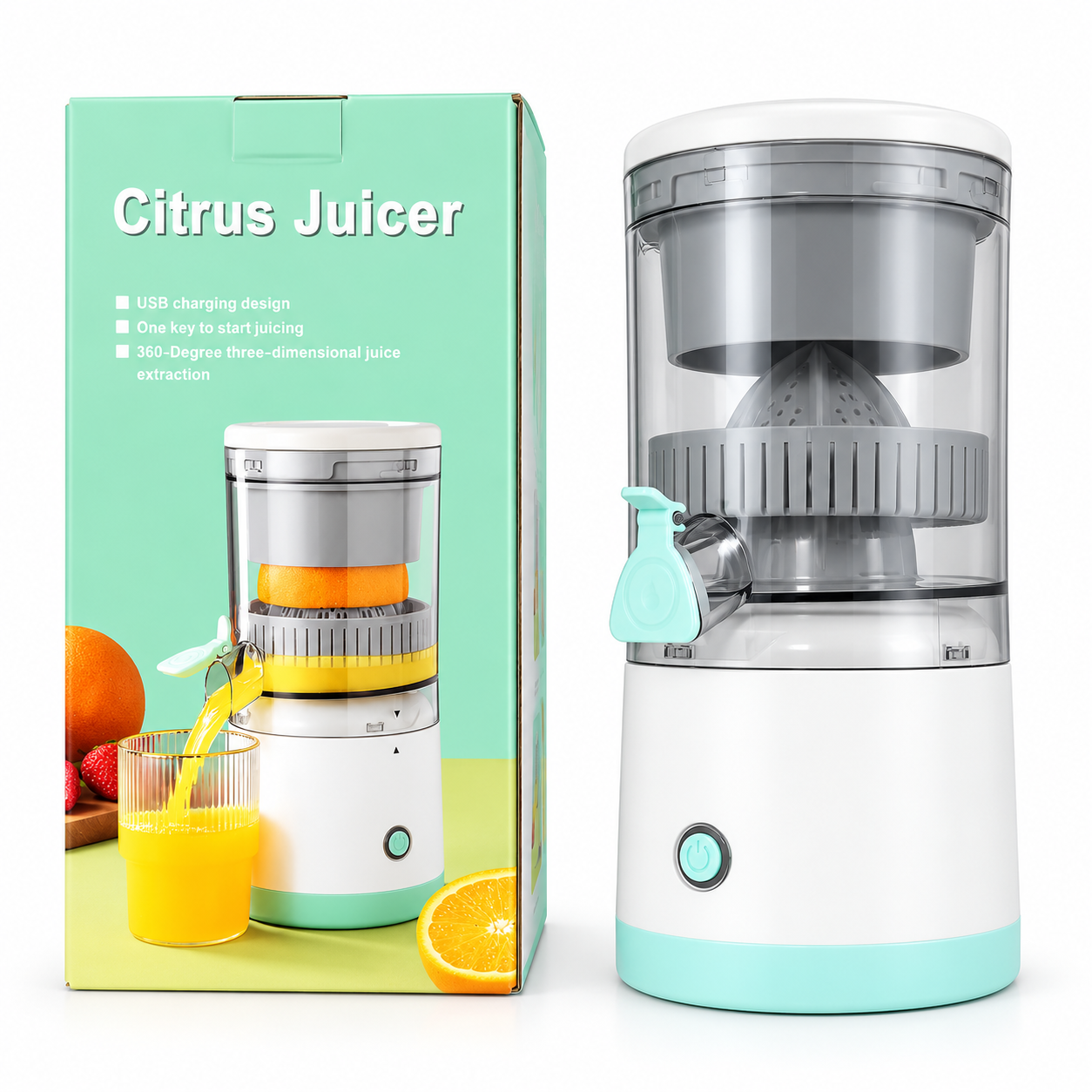آب مرکبات گیری شارژی اورجینال Citrus Juicer | آب پرتقال گیر اتوماتیک ۴۵ وات