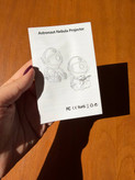 چراغ خواب کهکشانی فضانورد Astronaut Nebula Projector | مدل نشسته گیتار به دست با ریموت کنترل